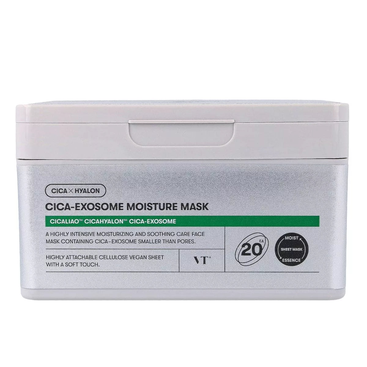 VT Cica-Exosome Moisture Mask (20 Sheets / 350g) Glow Rituals by SculptUrGlow