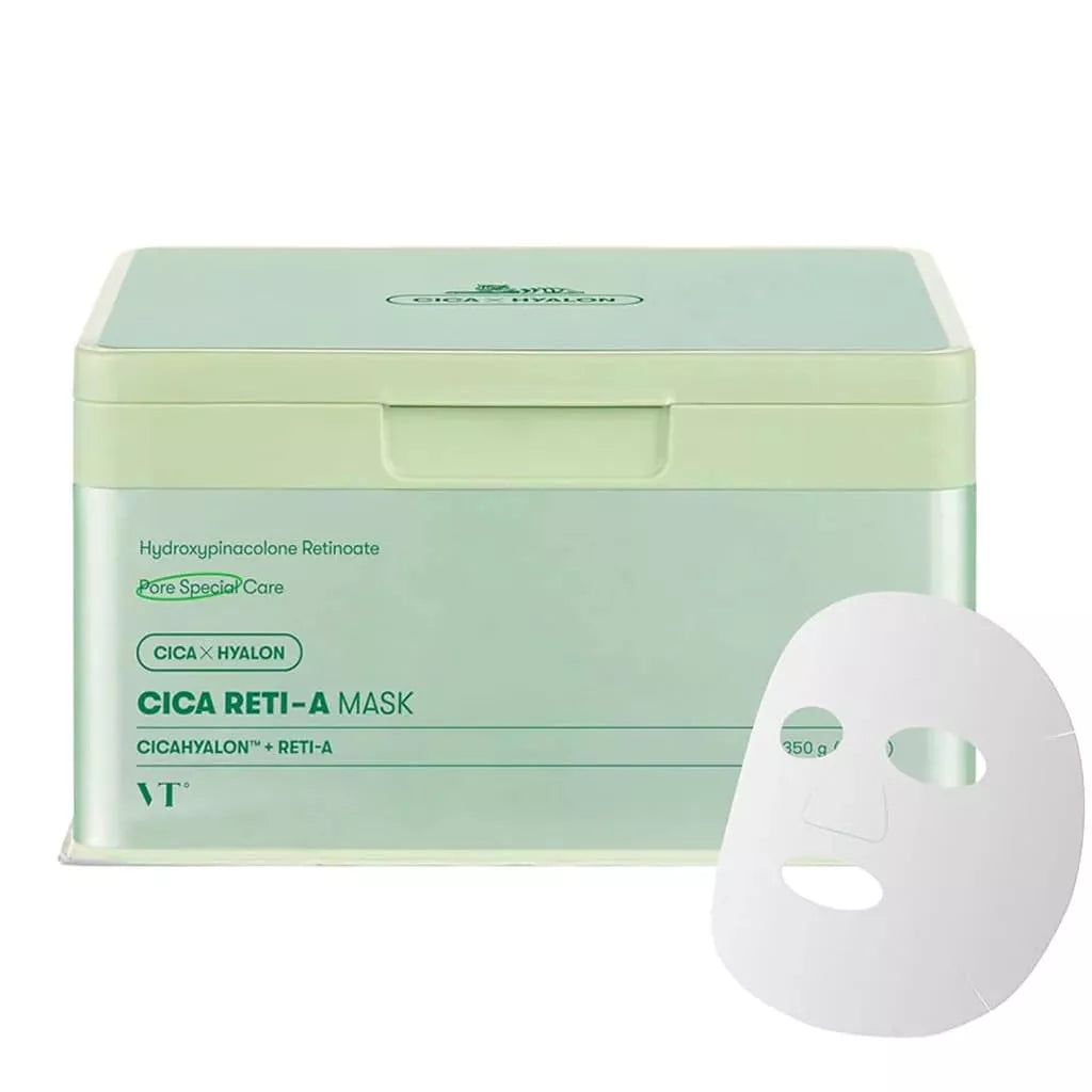VT Cica Reti-A Mask (30 Sheets / 350g) Glow Rituals by SculptUrGlow
